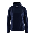 Craft Sport Training Jacket Zaero Anorak 3.0 (lightweight, wind and water resistant) navy blue Women